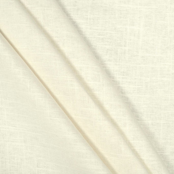 Covington Jefferson Linen Ivory Fabric image 3 of 5