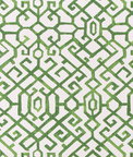 Premier Prints Jing Courtyard Green Slub Linen Fabric