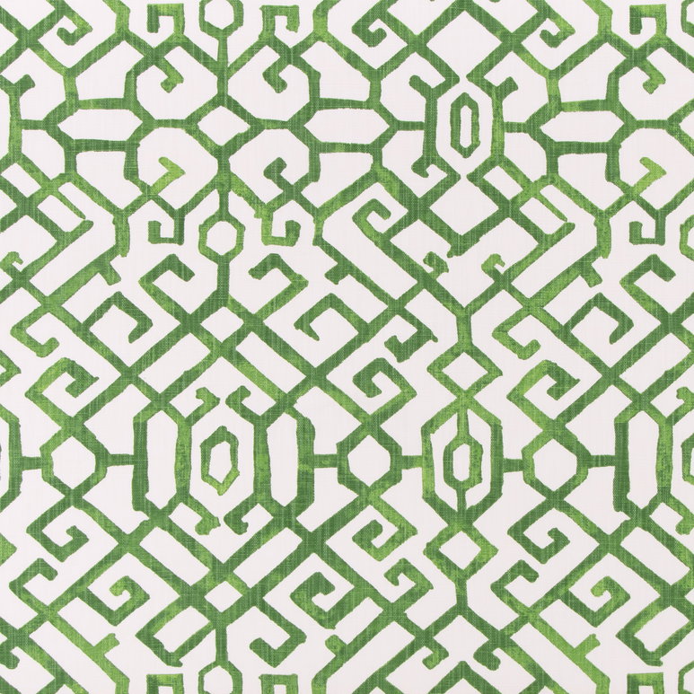Premier Prints Jing Courtyard Green Slub Linen Fabric