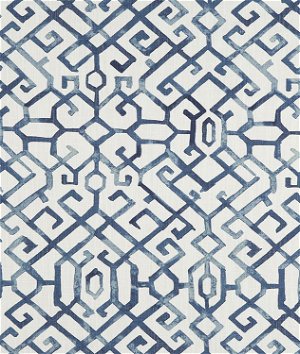 Premier Prints Jing Regal Blue Slub Canvas Fabric