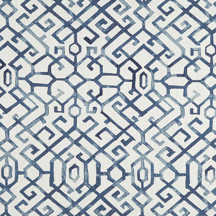 Premier Prints Jing Regal Blue Slub Canvas Fabric