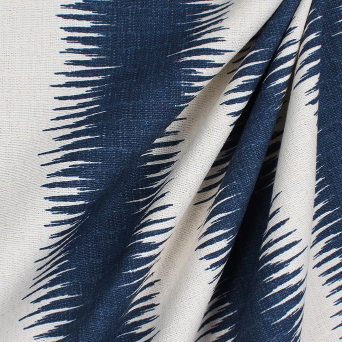 Premier Prints Jiri Nina Navy Birch Fabric image 3 of 4