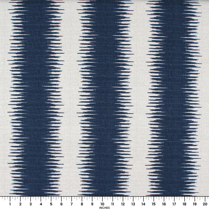 Premier Prints Jiri Nina Navy Birch Fabric image 4 of 4