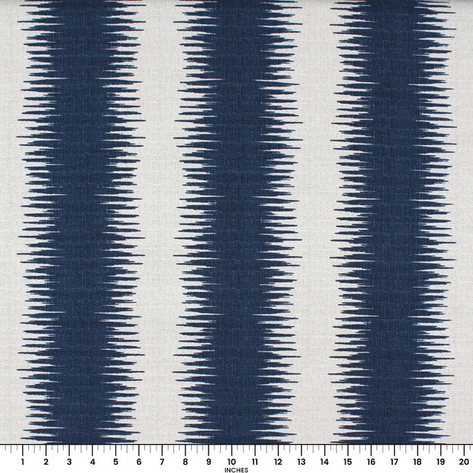 Premier Prints Jiri Nina Navy Birch Fabric image 4 of 4