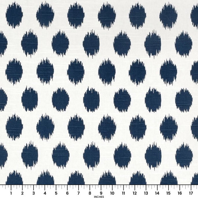 Premier Prints Jo Jo Premier Navy Slub Fabric image 4 of 4