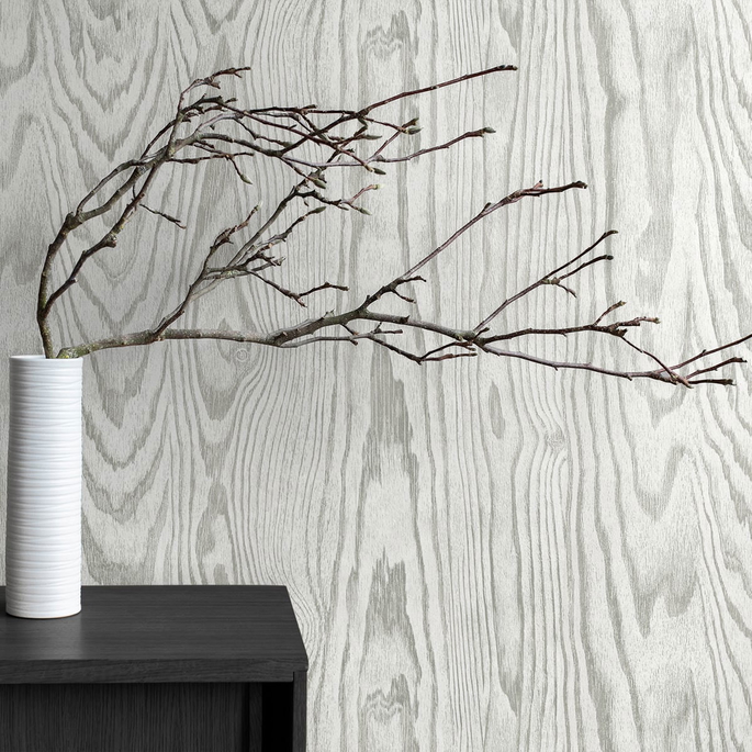 Seabrook Designs Nina Fog Wallpaper image 2 of 2
