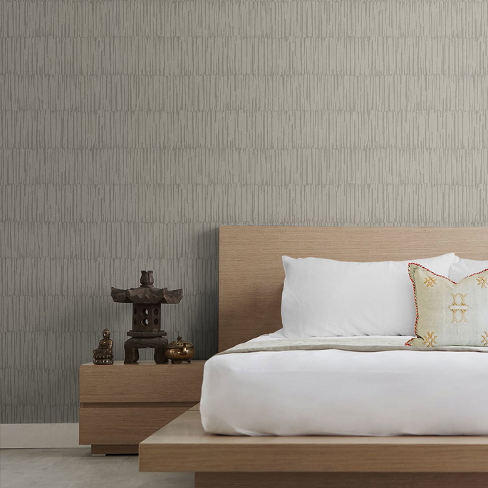 Seabrook Designs Naomi graystone Wallpaper image 2 of 2