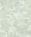 Seabrook Designs Honshu Bamboo Seafoam Wallpaper