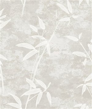 Seabrook Designs Honshu Bamboo Henon Gray Wallpaper