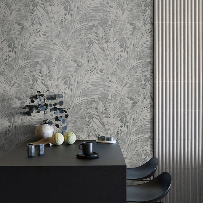 Seabrook Designs Mari Smoke Wallpaper image 2 of 2