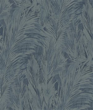 Seabrook Designs Mari Navy Blue Wallpaper