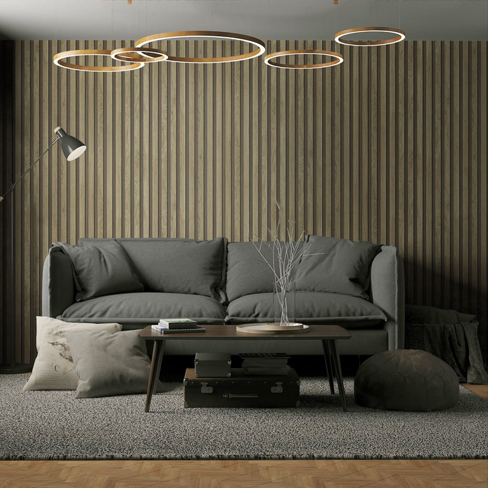 Seabrook Designs Jun Ash Brown Wallpaper image 2 of 2