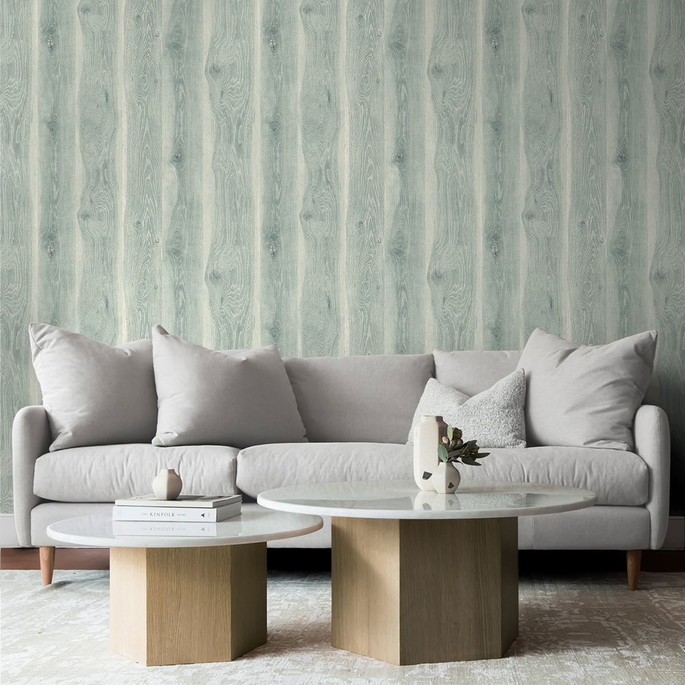 Seabrook Designs Kieri Blue Frost Wallpaper image 2 of 2