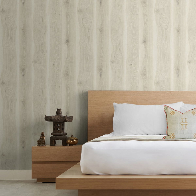 Seabrook Designs Kieri Oat Wallpaper image 2 of 2