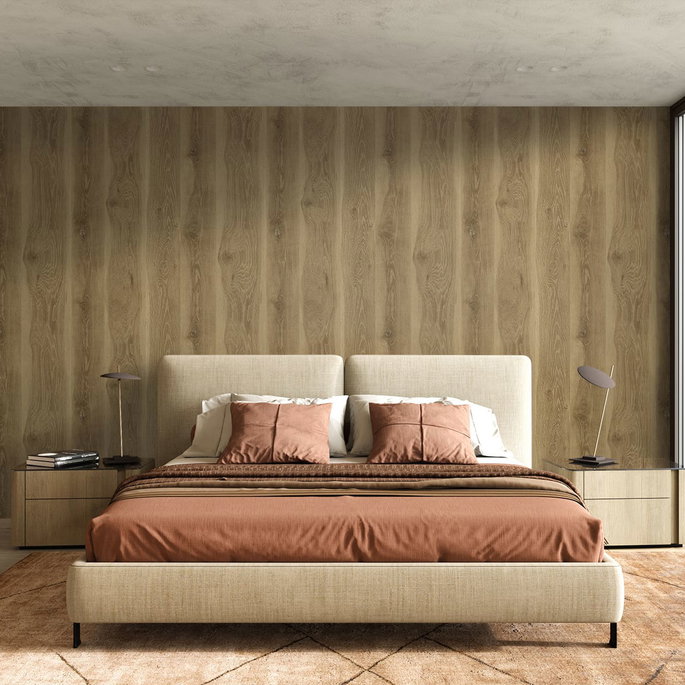 Seabrook Designs Kieri Walnut Wallpaper image 2 of 2