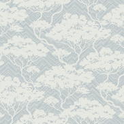 Seabrook Designs Nara Blue Mist Wallpaper
