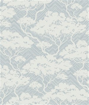 Seabrook Designs Nara Blue Mist Wallpaper