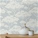 Seabrook Designs Nara Blue Mist Wallpaper thumbnail image 2 of 3