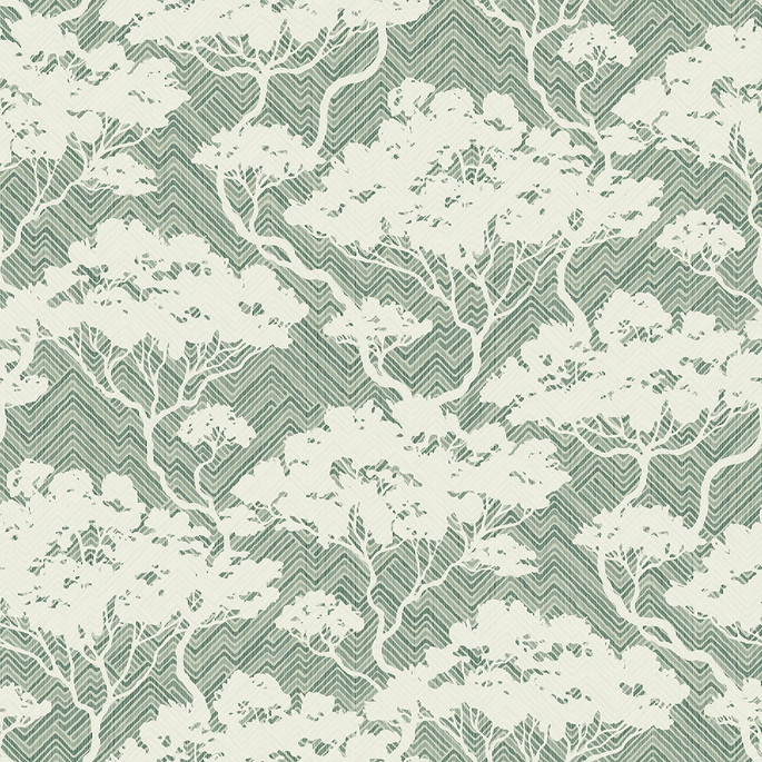Seabrook Designs Nara Sage Wallpaper image 1 of 3