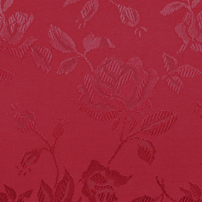 Burgundy Jacquard Satin Fabric image 2 of 2