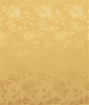 Gold Jacquard Satin Fabric