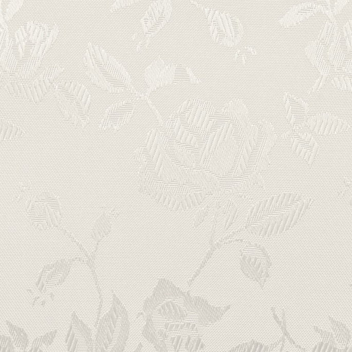 Ivory Jacquard Satin Fabric image 2 of 2