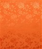 Orange Jacquard Satin Fabric
