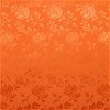 Orange Jacquard Satin Fabric - Image 1