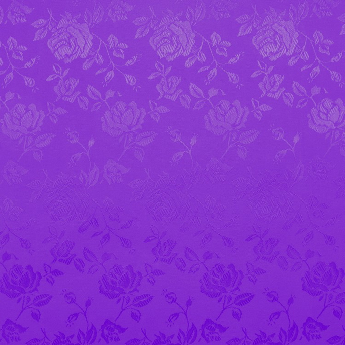 Purple Jacquard Satin Fabric image 1 of 2