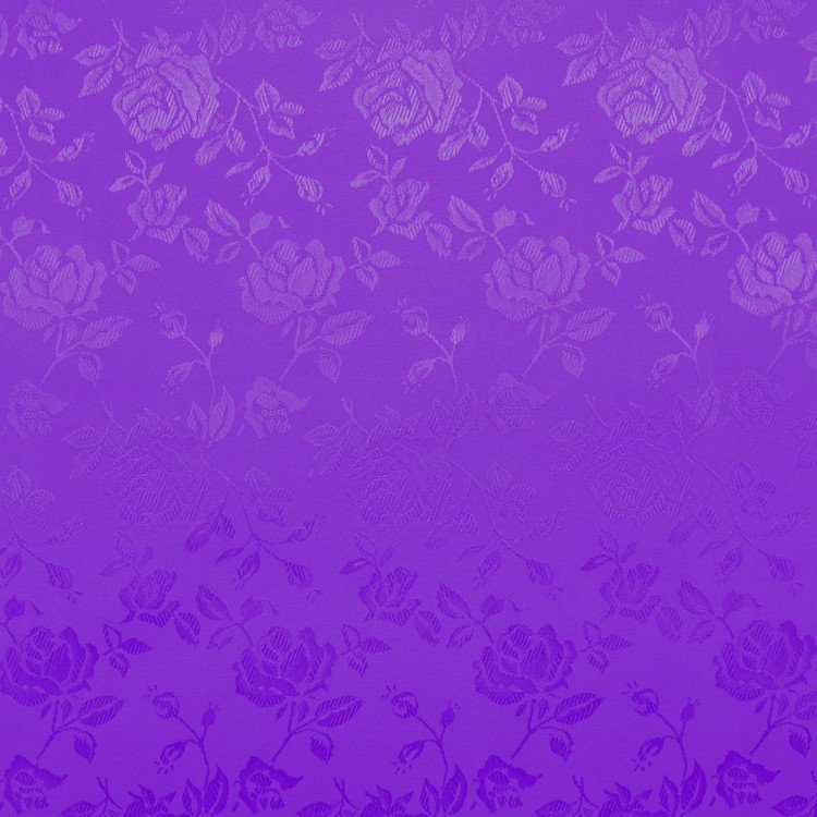 Purple Jacquard Satin Fabric