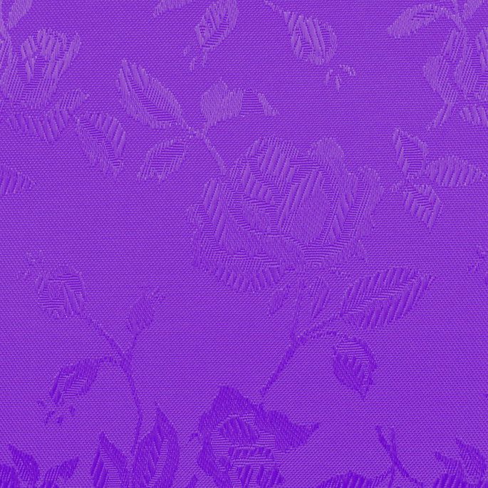Purple Jacquard Satin Fabric image 2 of 2