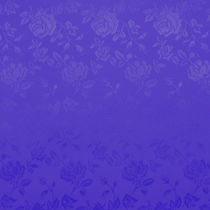 Royal Blue Jacquard Satin Fabric image 1 of 2