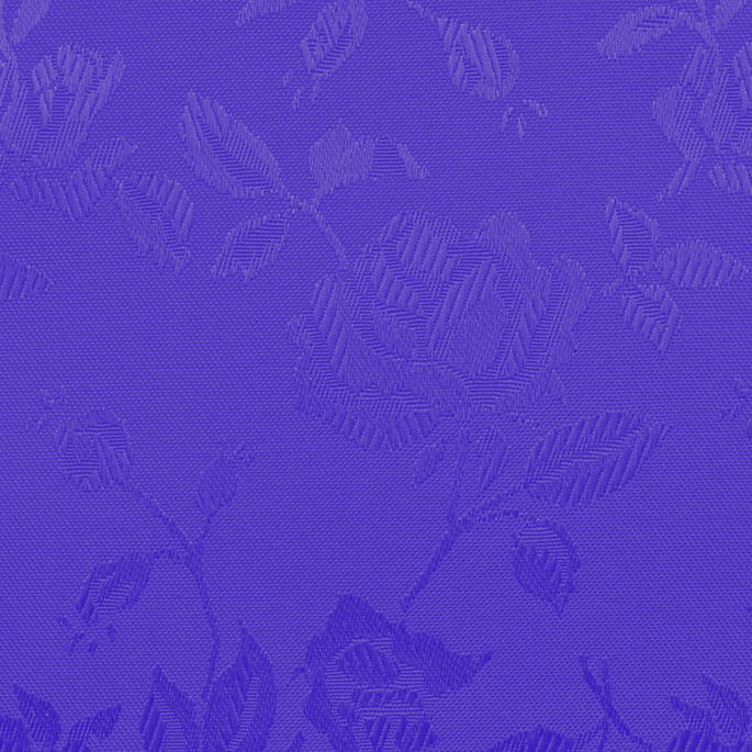 Royal Blue Jacquard Satin Fabric image 2 of 2