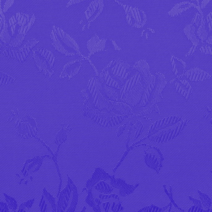 Royal Blue Jacquard Satin Fabric image 2 of 2