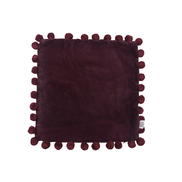 18" x 18" Jay Street Ashti Redberry Decorative Pillow Cover