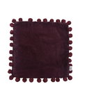 18" x 18" Jay Street Ashti Redberry Decorative Pillow Cover