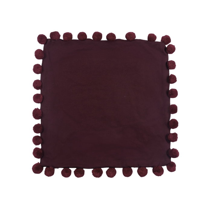 18" x 18" Jay Street Ashti Redberry Decorative Pillow Cover image 2 of 3