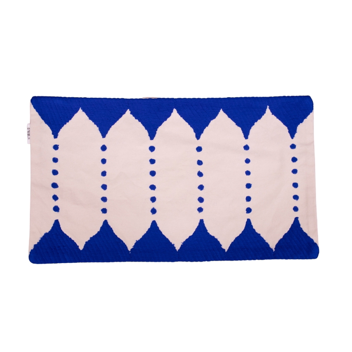 12" x 21" Jay Street Dalana Cobalt Blue Decorative Pillow Cover image 1 of 3