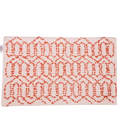 12 inch x 21 inch Jay Street Gantha Umber Spice Decorative Pillow Cover