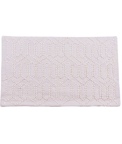 12 inch x 21 inch Jay Street Gantha Neutral Decorative Pillow Cover