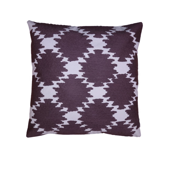 18" x 18" Jay Street Linden Magenta Decorative Pillow Cover image 3 of 3