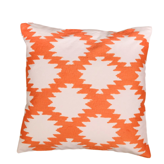 18" x 18" Jay Street Linden Umber Spice Decorative Pillow Cover image 3 of 3