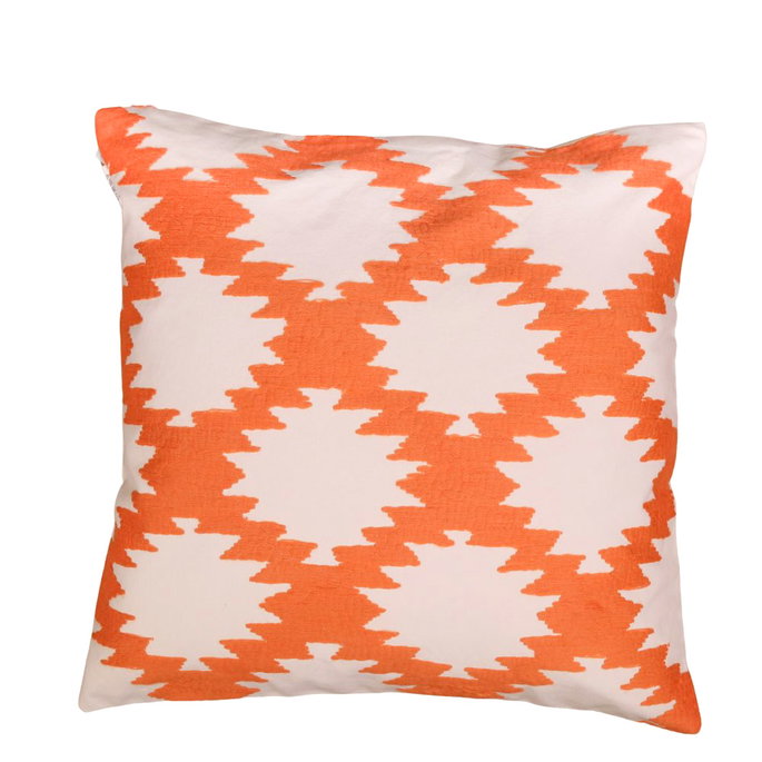 18" x 18" Jay Street Linden Umber Spice Decorative Pillow Cover image 3 of 3