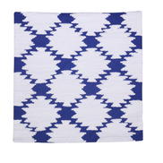 18" x 18" Jay Street Linden Cobalt Blue Decorative Pillow Cover