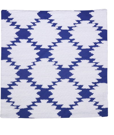 18 inch x 18 inch Jay Street Linden Cobalt Blue Decorative Pillow Cover