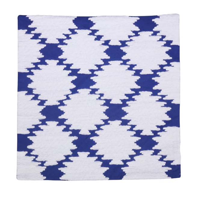 18" x 18" Jay Street Linden Cobalt Blue Decorative Pillow Cover image 1 of 3