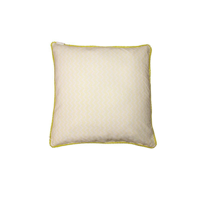 18" x 18" Jay Street Poma Poma Soft Grey Decorative Pillow Cover image 3 of 3