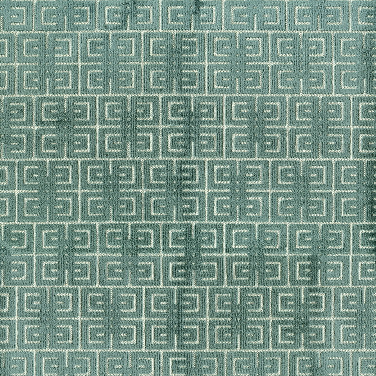 ABBEYSHEA Roberts 34 Aqua Fabric