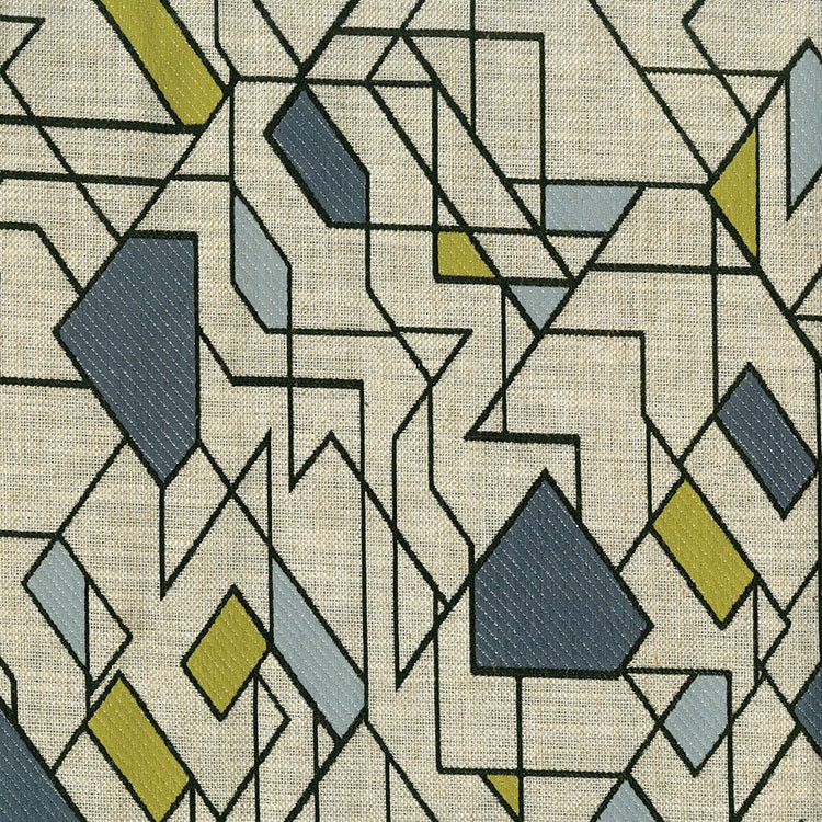 ABBEYSHEA Maze 302 Slate Fabric