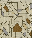 ABBEYSHEA Maze 64 Pebbles Fabric